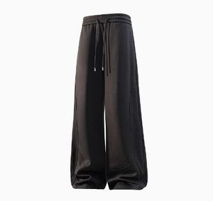 OEM <b>oversized</b> <b>sweatpants</b> wide leg <b>sweatpants</b> for Streetwear Brands Wholesale Low MOQ stacked <b>sweatpants</b> - Product Image 1
