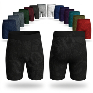2026 New Latest Design Solid Plain Color Fitness Yoga Apparel Compression Shorts Quick Dry Breathable Durable Training Shorts - Product Image 1
