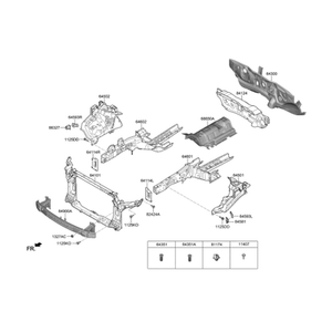 Repuestos y Accesorios para Autos y Camionetas Tucson, Nuevo, Lado Derecho, 64502D3000 - Product Image 2