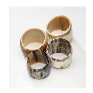 Anillo para Servilletas de Lujo de Cuerno de Búfalo, Ecológico, de 2.5cm, Elegante, Hecho a Mano, Redondo, Decoración para Mesa de Comedor para Bodas - Product Image 2