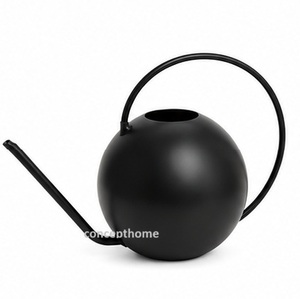 บัวรดน้ำทองเหลืองทรงกลมพร้อมพวยยาวสำหรับใช้ทำสวน - Product Image 4