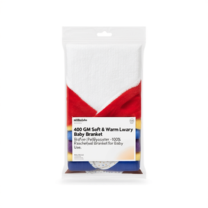 400 GSM Soft & Warm Luxury Baby Blanket-100% Polyester Raschel Blanket for Baby Use - Product Image 2