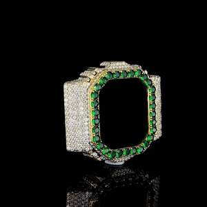 Starspire Jewels GA100 Hip Hop Gshock Vintage Luxury 925 Sterling Silver Iced VVS Moissanite Diamond <b>Watch</b> Bezel <b>Case</b> - Product Image 2