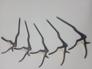 เครื่องมือผ่าตัดกระดูกและข้อแบบสปริงสแตนเลสสีดำทอง STKR INTERNATIONAL Manual Kerrison Rongeurs ขนาด 1 มม. 2 มม. 3 มม. 4 มม. 5 มม. - Product Image 4