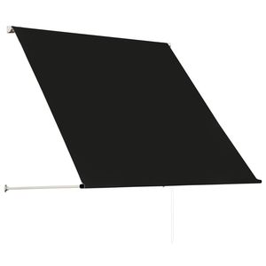 Auvent rétractable en acier anthracite 39,4x59,1 pouces pour l'extérieur - Product Image 3