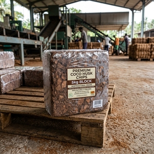 บล็อกใยมะพร้าวสีน้ำตาลธรรมชาติ 30x30x12 ซม. วัสดุปลูกคุณภาพพรีเมียมสำหรับปลูกพืชที่มีการระบายอากาศได้ดี - Product Image 6