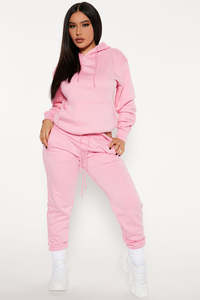 Conjunto de Sudadera con Capucha de Algodón Personalizado para Mujer, Tallas Grandes, Chándal Informal, Proveedor Mayorista - Product Image 6