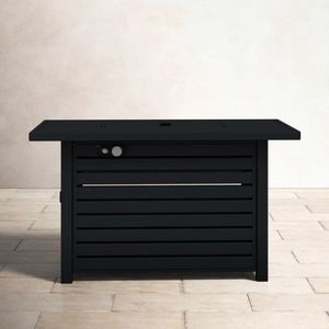Mesa de Acero para Fogatas de Exterior con Tapa para Uso con Propano/Gas Natural - Product Image 2
