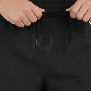 Shorts de sport décontractés pour hommes, en tissu extensible, séchage rapide, respirant, écologique, pour la gym et l'entraînement, avec cordon de serrage - Product Image 6