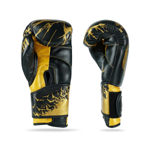 Guantes de Boxeo de Cuero Transpirable para Entrenamiento, para Hombres y Mujeres, de Alta Calidad, Antideslizantes, con Cierre de Gancho y Bucle Ajustable en la Muñeca - Product Image 4