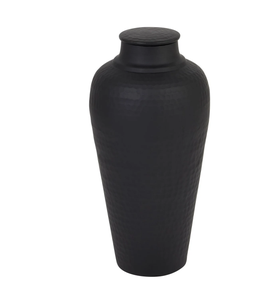 International Good Quality Black Flower Vases and <b>Pots</b> Floor Decorative Metal Luxury Vase Set Classic Style Available in Low Moq - Product Image 1