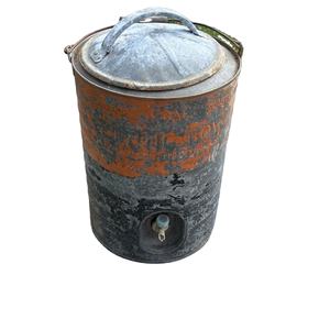 Dispensador de zumo galvanizado con acabado rústico, elegante, uso en bares y fiestas, barato, cantidad mínima - Product Image 1