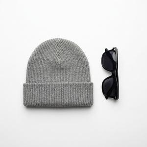 Whole Sale Custom Ribbed <b>Knit</b> <b>Beanie</b> Cap Solid Color Winter <b>Beanie</b> Hat Unisex Cuff <b>Beanie</b> for Casual Outdoor Travel - Product Image 3