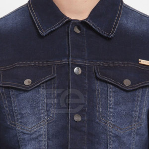 Veste en jean pour homme, coupe classique, en coton, style streetwear, pour usage quotidien - Product Image 6