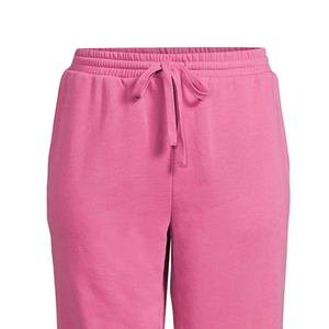 Pantalones de chándal de forro polar para mujer, de cintura alta, con cremallera, puños elásticos, informales, para hacer ejercicio o descansar, con bolsillos, de encaje, impermeables - Product Image 5