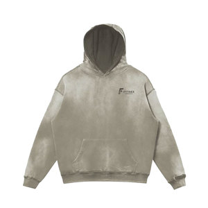 Sweats à capuche décontractés effet délavé, basiques de haute qualité, style décontracté avec tissu durable et coupe confortable - Product Image 1