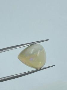 Opale d'Éthiopie beige naturelle transparente, pierre précieuse en vrac, bijou raffiné, pendentif élégant, 7,85 carats - Product Image 2