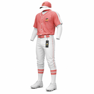 Nuevo uniforme de béisbol profesional con tela suave, ajuste atlético y comodidad duradera para los jugadores en cada partido. - Product Image 6