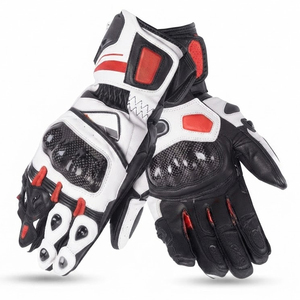 Guantes de Motociclismo de Carreras de Alta Calidad, Personalizados, Completos, Impermeables, de Cuero Premium, Protección para Motocicleta, Guantes Deportivos de Invierno - Product Image 6