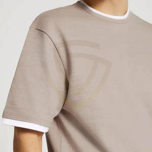 เสื้อยืดผู้ชายลายทางแฟชั่นสตรีทสุดฮิต ราคาถูก ขายส่ง รับสกรีนโลโก้ เสื้อยืดผู้ชาย - Product Image 6