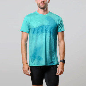 Camiseta de Running Ligera y Ajustada de Punto para Hombre, Transpirable, para Maratón, Jogging, Entrenamiento y Fitness - Product Image 1