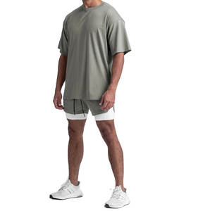 เสื้อยืดคอกลม ยูนิเซ็กซ์ ผ้าฝ้าย 100% น้ำหนัก 250 กรัม แขนสั้น สกรีนโลโก้ได้ สไตล์วินเทจ ลุคสบายๆ ทรงโอเวอร์ไซส์ สำหรับผู้ชายและผู้หญิง - Product Image 4