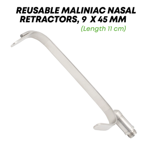 Maliniac Nasal Retractors with Fiber <b>Optic</b> Light Guide Plastic Surgery Tools by Mahfooz <b>Instruments</b> - Product Image 3