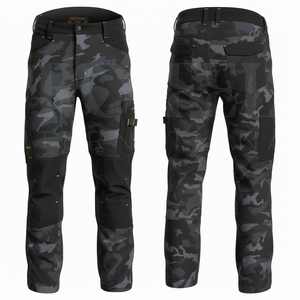 Apparel Clothing Custom Comfortable Camouflage <b>Cargo</b> Pants Multi Pocket Work <b>Trousers</b> Casual Breathable Outdoor Utility Pants - Product Image 6