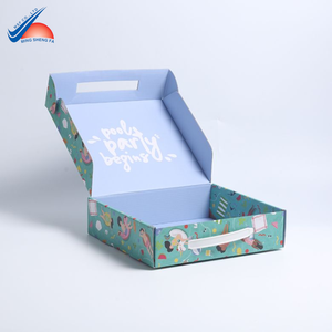 Boîte d'expédition en carton ondulé recyclable et durable pour les vêtements avec finition mate ou brillante en option - Product Image 3