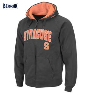 Syracuse-Sudadera con capucha de sarga con cremallera completa, naranja, Coliseo, Arco y Logo - Product Image 3