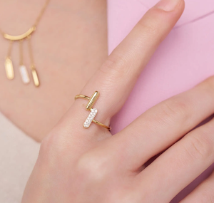 แหวนเพชรแล็บโกรว์ทรงกลมเจียระไนแบบบริลเลียนท์ ชุบทองคำ 14KT สไตล์วินเทจคลาสสิก สำหรับผู้หญิง ได้รับการรับรองจาก IGI เหมาะสำหรับงานแต่งงาน เครื่องประดับชั้นดี - Product Image 4