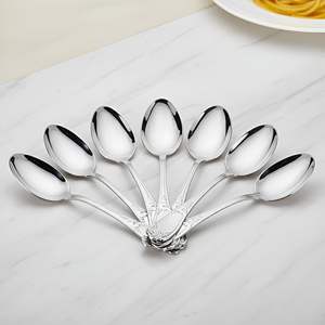 Juego de cuchara y tenedor premium para mesa de comedor, regalo de boda, juego de cubiertos de lujo, juego de cubiertos dorados de estilo real, decoración de mesa. - Product Image 3