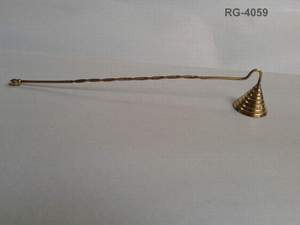 Brass <b>Candle</b> Snuffer Long Handle <b>Candle</b> Extinguisher <b>Candle</b> Accessory - Product Image 5