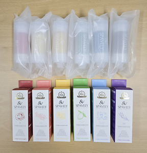 แผ่นกรองวิตามินอาบน้ำชุด6ชิ้น (SN03) กลิ่นหอมผ่อนคลายผิวชุ่มชื้น spavely Sano International K-Beauty K-bath - Product Image 2