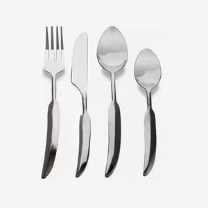 Ensemble de couverts en métal pour comptoir, cuillère et fourchette, pour table à manger, cuisine, service de dîner, vaisselle - Product Image 4