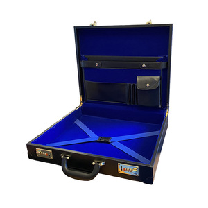 Paquete de Regalia Masónica de Grado Superior para Ceremonia de Vestir y Desvestir, Incluye Mandil, Collar de Vestir y Collar, Conjunto Completo de Regalia - Product Image 4