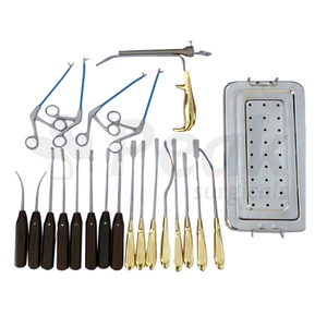 Ensemble d'instruments professionnels pour lifting endoscopique, acier inoxydable, outils de chirurgie plastique faciale mini-invasive, CE - Product Image 3