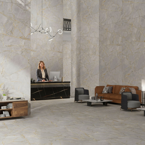 Vistaar <b>Rustic</b> Designer Gold Polished Sintered Stone Slabs 1600x3200mm 15-30mm Thickness Big Slab - Product Image 6