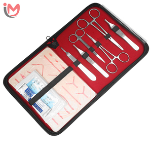 Kit Completo de Práctica de Sutura, Instrumentos Quirúrgicos Manuales de Acero Inoxidable de Alta Calidad, 1 Año de Garantía, Precio Más Bajo que los Similares - Product Image 1