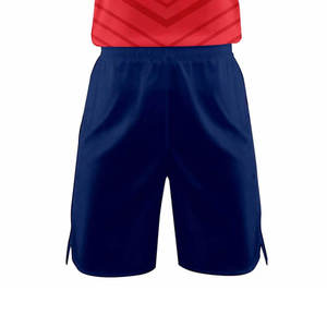 Conjunto de Camiseta y Pantalones Cortos de Voleibol Personalizables para Adultos, 100% Poliéster, Secado Rápido, Absorción de Humedad, Impresión Digital, Logotipo Personalizado en la Parte Delantera - Product Image 4