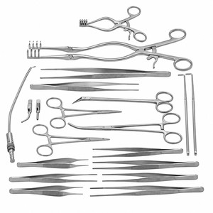 Juego de Instrumentos Cardiovasculares de Alta Calidad para Cirugía Vascular Mayor, 61 Piezas, Reutilizables, Fabricante con Certificación CE - Product Image 2