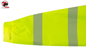 Láminas Reflectantes Prismáticas TriPro Sports, Fluorescentes Amarillo Plateado, Tira de Advertencia Cosida de Poliéster para Ropa, Seguridad - Product Image 6