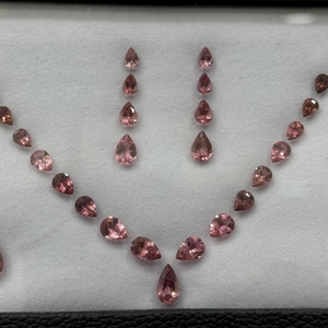 Turmalina Rosa Natural Elegante, Corte Pera, 26.01 Quilates, Piedras Preciosas Sueltas AAAA para Collar, Joyería, Piedra de Madagascar - Product Image 4