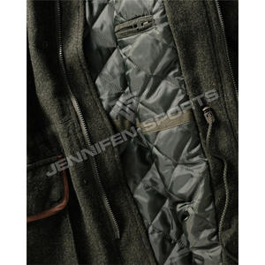Veste de chasse chauffante personnalisée, légère, thermique, 100% laine, veste d'hiver pour homme, veste safari pour la chasse et la randonnée - Product Image 3