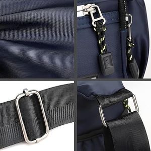 Sac messager imperméable grand format pour femme, léger, pour ordinateur portable, au design élégant, pour homme et femme - Product Image 4