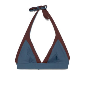 Conjunto de Bikini Reversible de 2 Piezas sin Tirantes, con Logotipo Frontal, Diseño Sólido, Antibacterial, de Secado Rápido y Fácil de Usar - Product Image 2