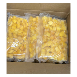 Cubes de mangue surgelés IQF, emballés sous vide, naturels, sans sucre ajouté, pour smoothies et desserts - Product Image 3