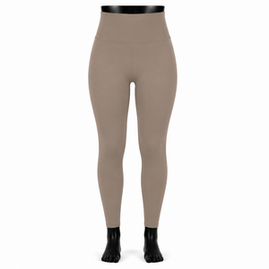 Women Breathable Leggings Warm Slim fit Leggings High Waist Solid Color Women Custom Stretchy Leggings - Product Image 1