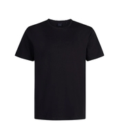 T-shirt décontracté pour homme imprimé, 100 % coton, tricoté uni, col rond, manches courtes, respirant, coupe classique, logo au dos