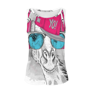 <b>Singlets</b> <b>Women's</b> Ladies Plus-size Tank Top with Sublimation Print Plus Size Summer Wholesale - Product Image 4